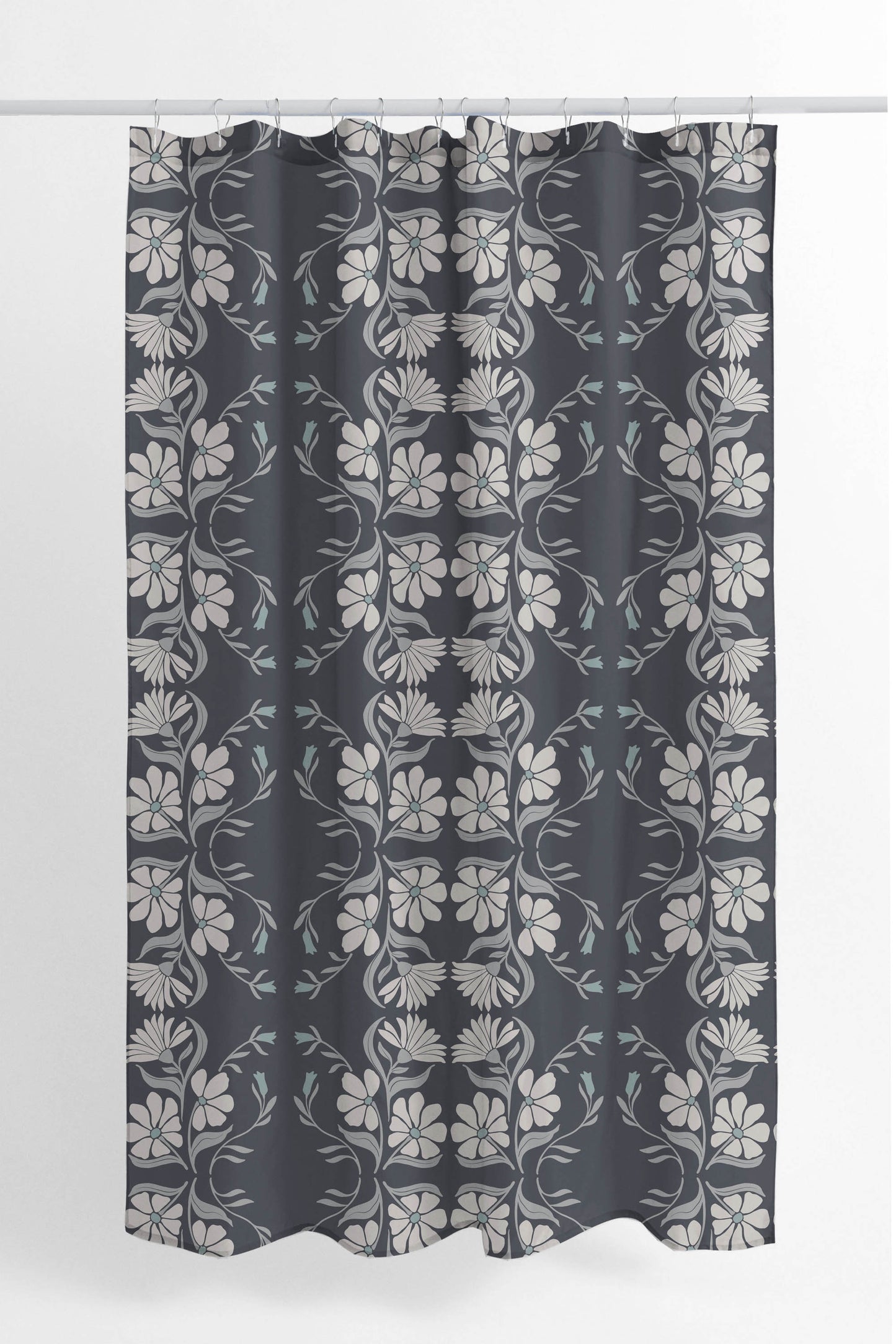 Groovy Flowers Shower Curtain