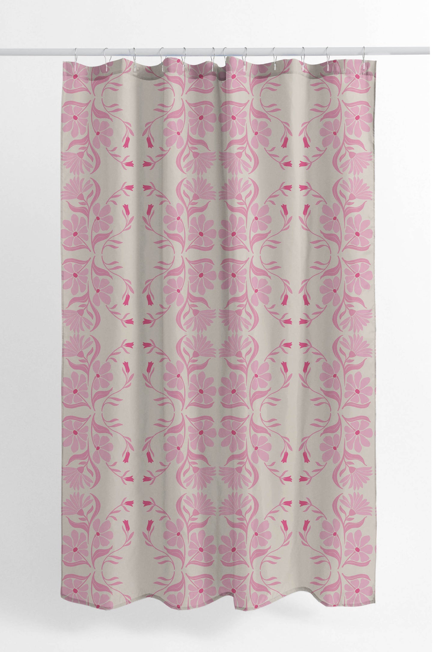 Groovy Flowers Shower Curtain