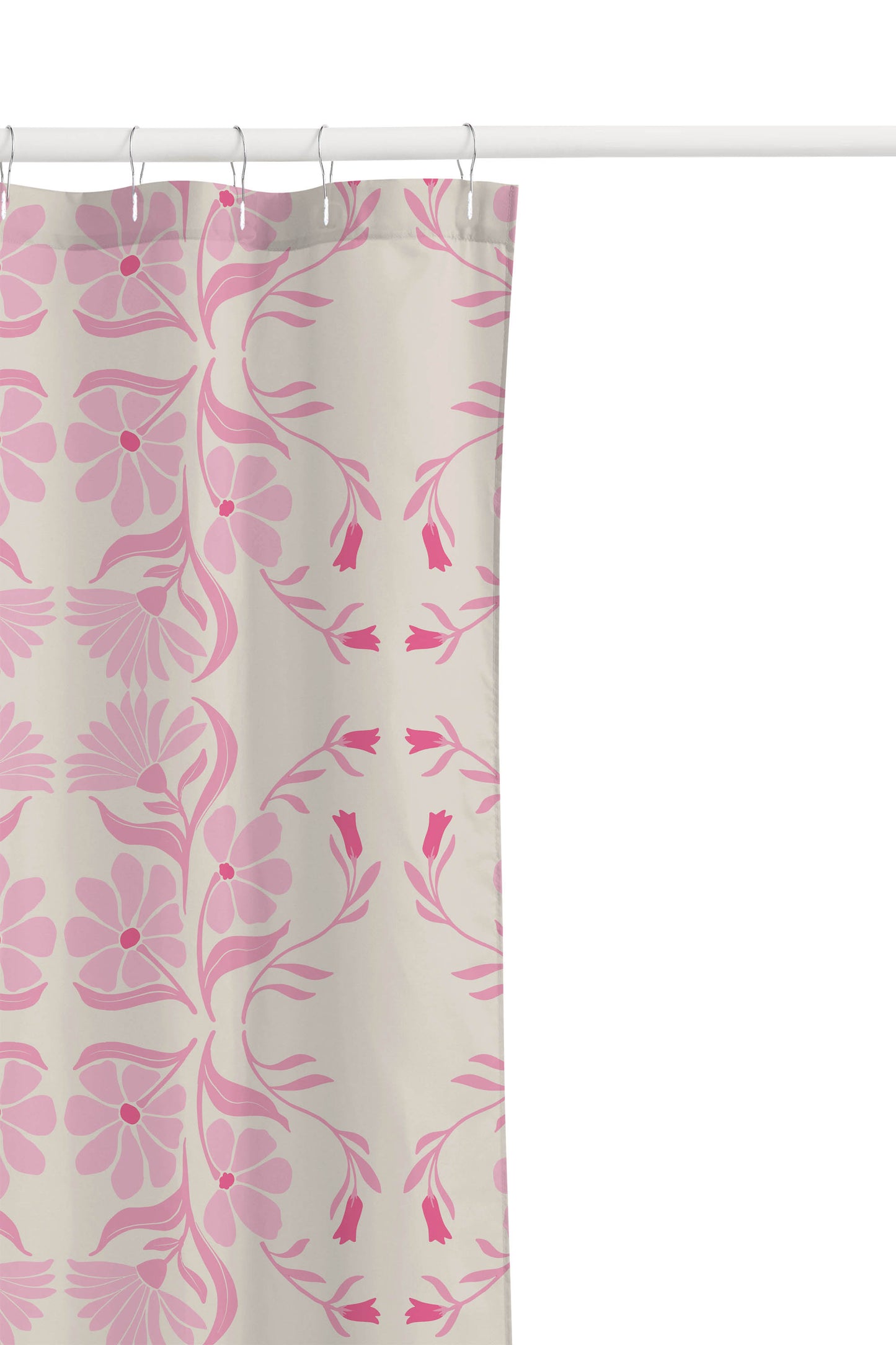 Groovy Flowers Shower Curtain