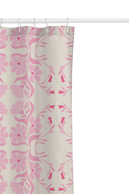Groovy Flowers Shower Curtain