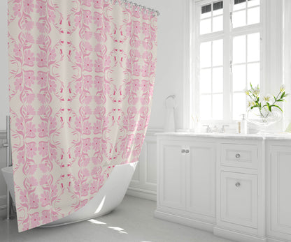 Groovy Flowers Shower Curtain