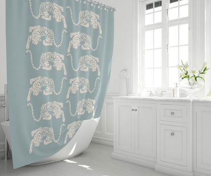 Hey Tiger Shower Curtain