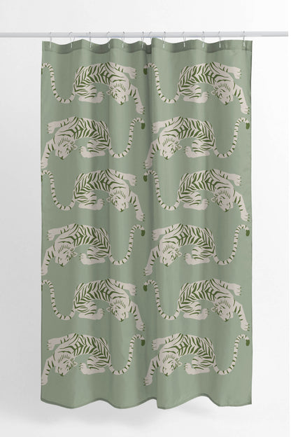 Hey Tiger Shower Curtain