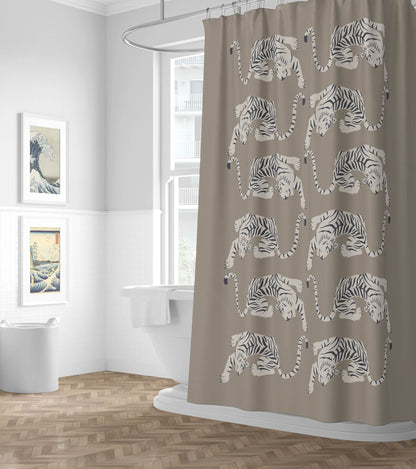 Hey Tiger Shower Curtain