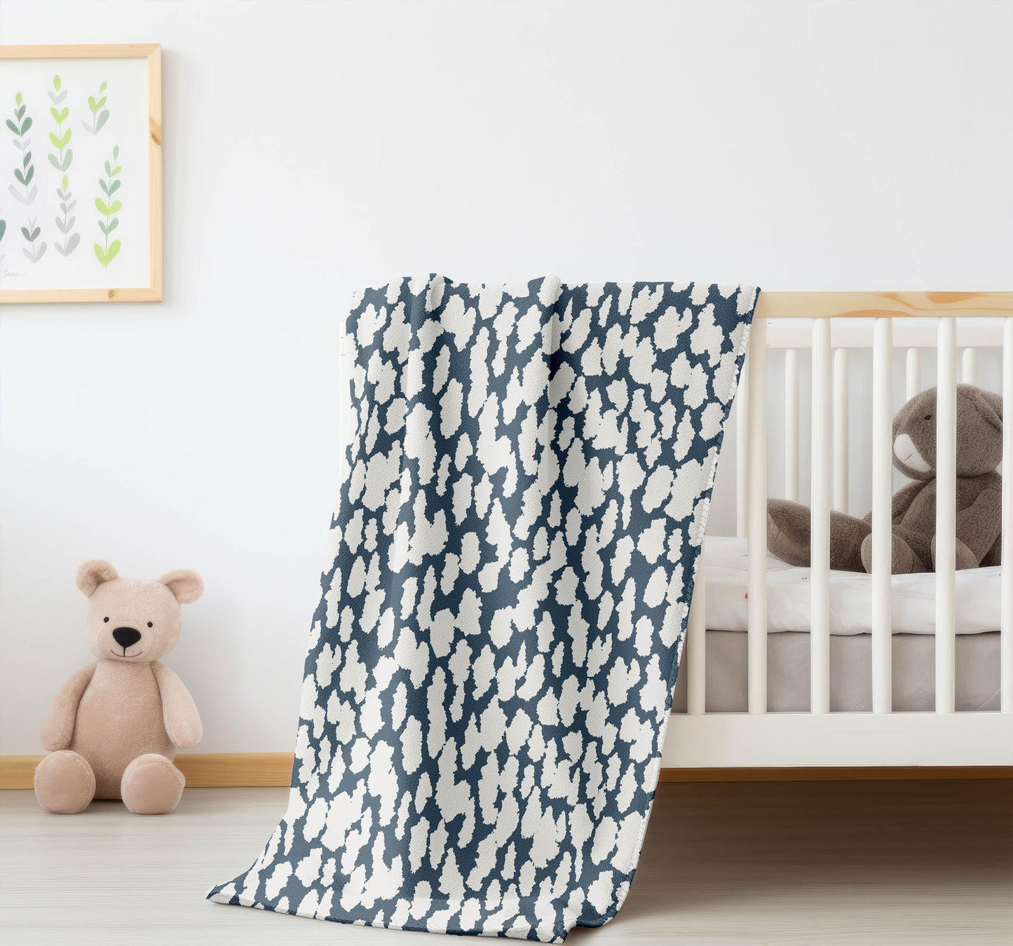 Animal Splat Velveteen Fleece Blanket