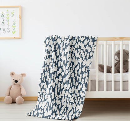 Animal Splat Velveteen Fleece Blanket