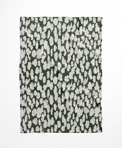 Animal Splat Velveteen Fleece Blanket