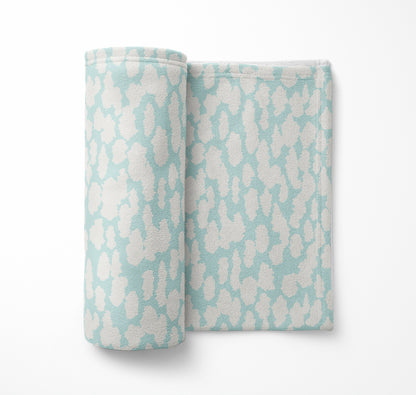 Animal Splat Velveteen Fleece Blanket