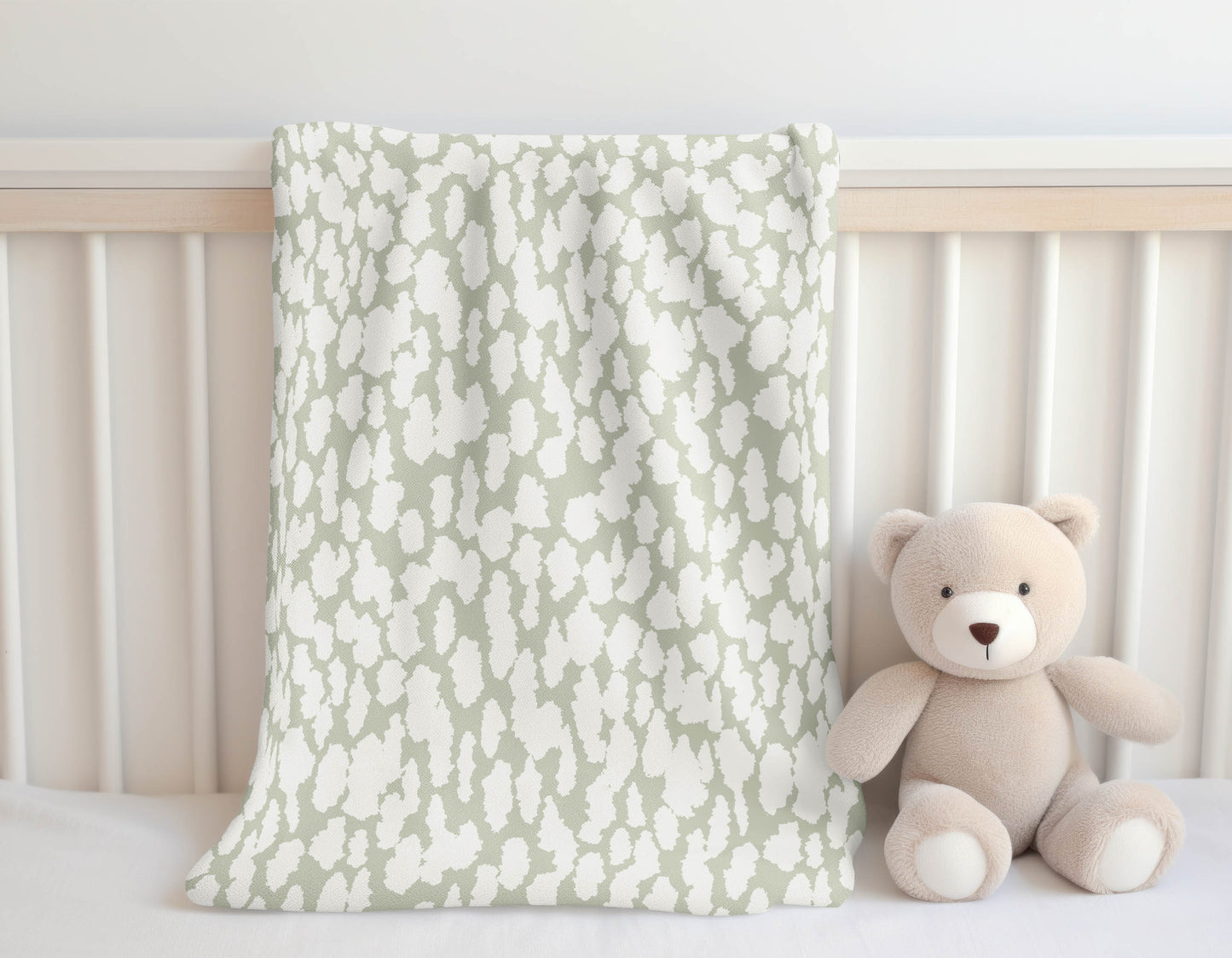Animal Splat Velveteen Fleece Blanket