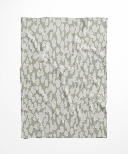 Animal Splat Velveteen Fleece Blanket
