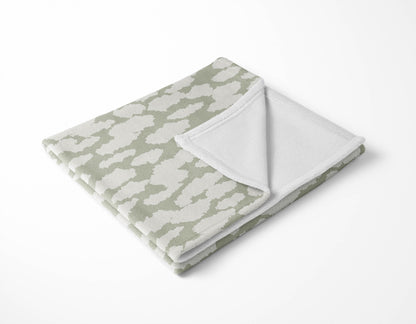 Animal Splat Velveteen Fleece Blanket