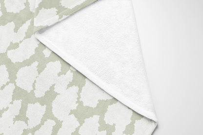 Animal Splat Velveteen Fleece Blanket