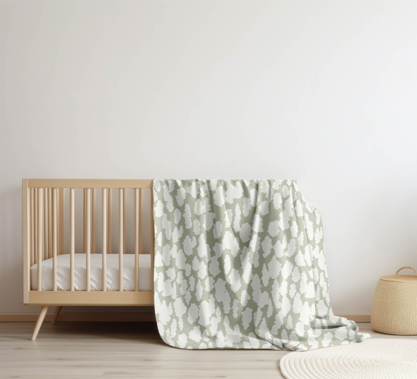 Animal Splat Velveteen Fleece Blanket