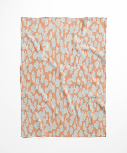 Animal Splat Velveteen Fleece Blanket