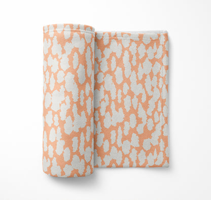 Animal Splat Velveteen Fleece Blanket
