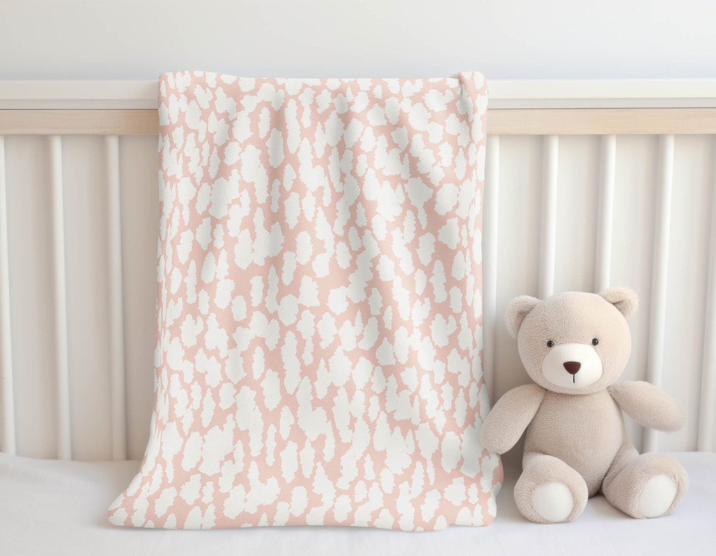 Animal Splat Velveteen Fleece Blanket