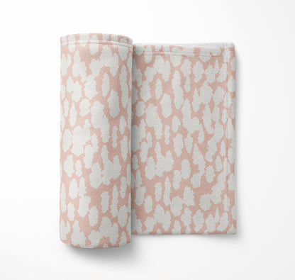 Animal Splat Velveteen Fleece Blanket