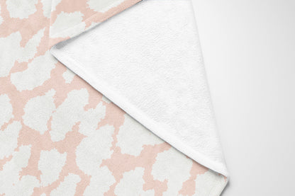 Animal Splat Velveteen Fleece Blanket