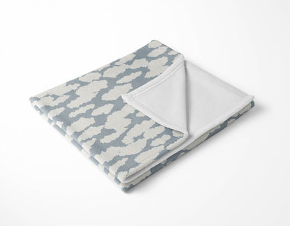 Animal Splat Velveteen Fleece Blanket