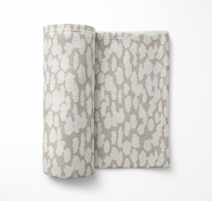 Animal Splat Velveteen Fleece Blanket