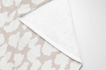 Animal Splat Velveteen Fleece Blanket