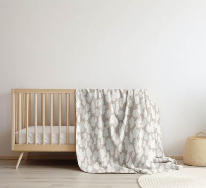 Animal Splat Velveteen Fleece Blanket
