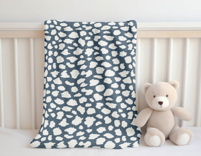 Animal Spot Velveteen Fleece Blanket
