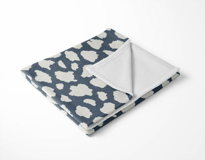 Animal Spot Velveteen Fleece Blanket