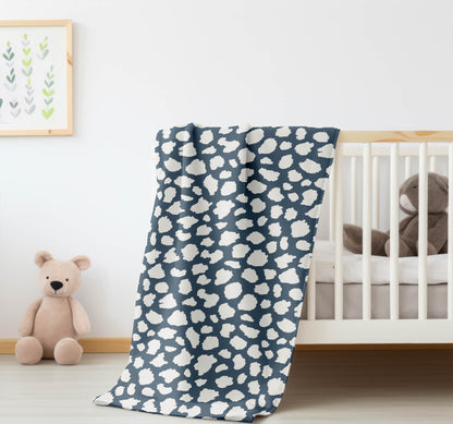 Animal Spot Velveteen Fleece Blanket
