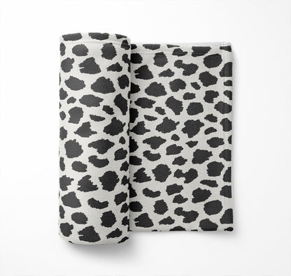 Animal Spot Velveteen Fleece Blanket
