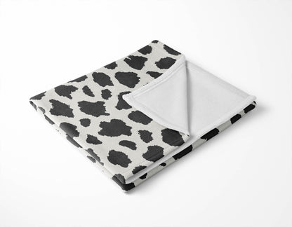 Animal Spot Velveteen Fleece Blanket