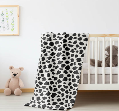 Animal Spot Velveteen Fleece Blanket