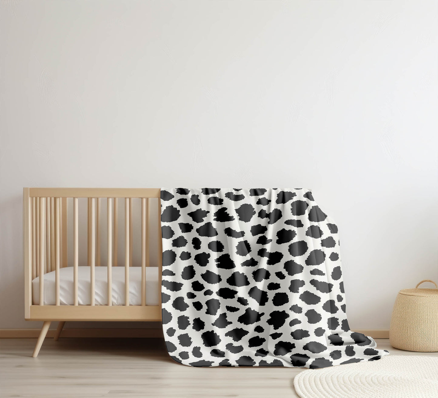 Animal Spot Velveteen Fleece Blanket