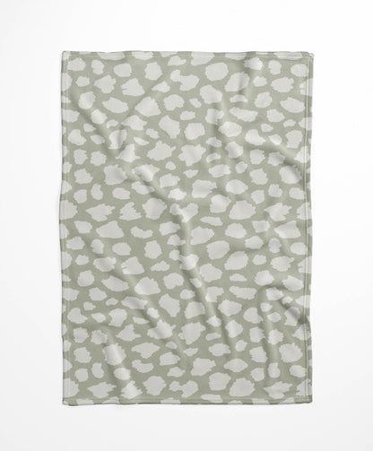 Animal Spot Velveteen Fleece Blanket