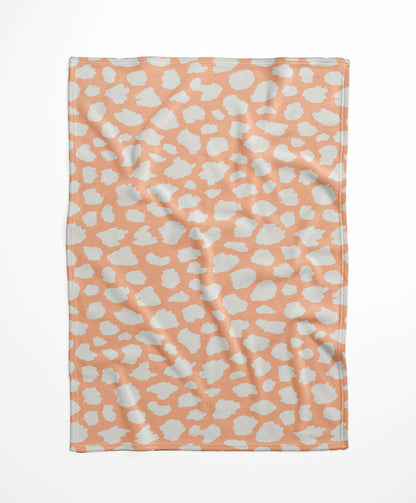 Animal Spot Velveteen Fleece Blanket
