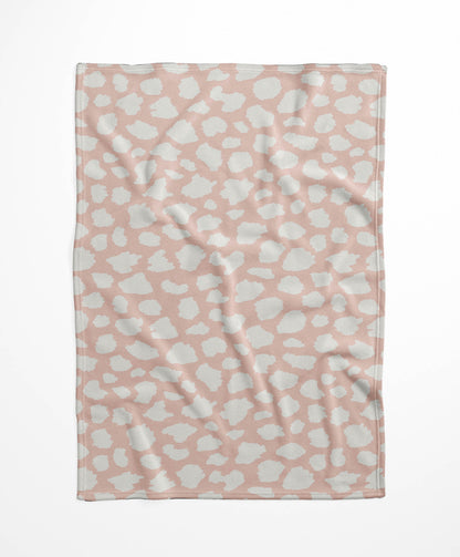 Animal Spot Velveteen Fleece Blanket