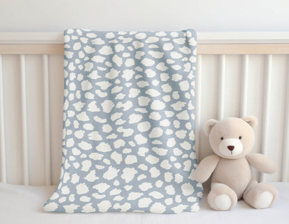 Animal Spot Velveteen Fleece Blanket