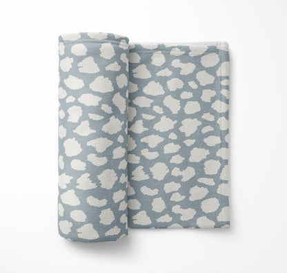 Animal Spot Velveteen Fleece Blanket