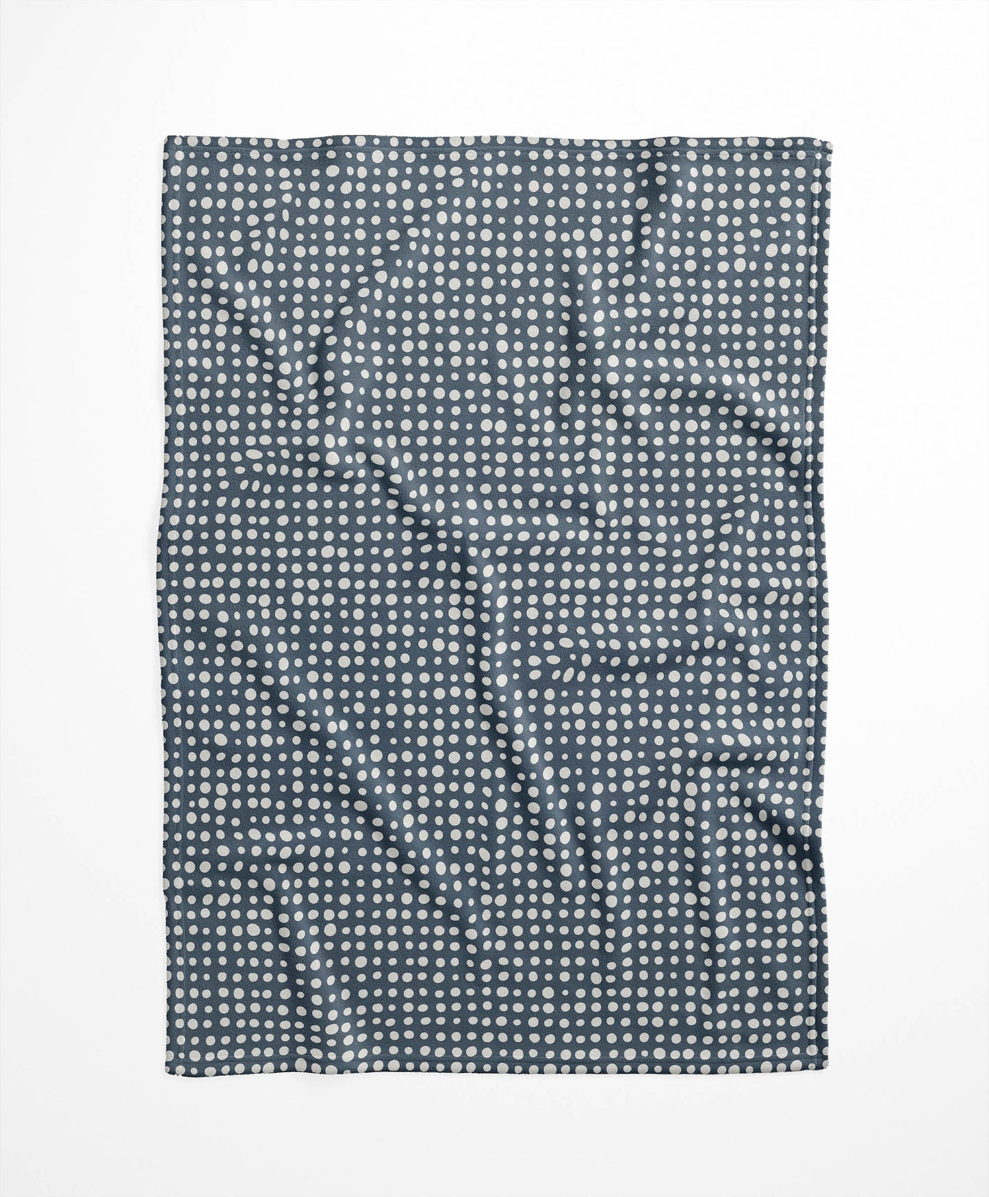Assorted Dots Velveteen Fleece Blanket