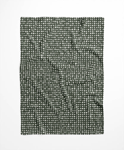 Assorted Dots Velveteen Fleece Blanket
