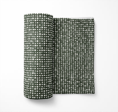 Assorted Dots Velveteen Fleece Blanket