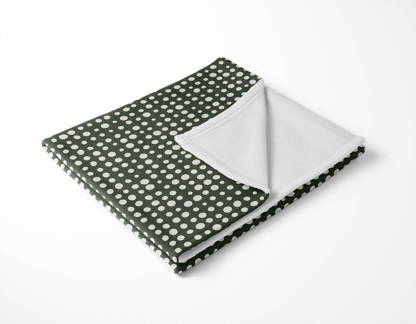 Assorted Dots Velveteen Fleece Blanket