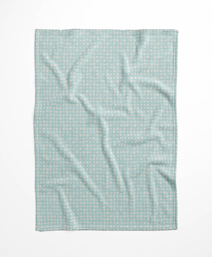 Assorted Dots Velveteen Fleece Blanket