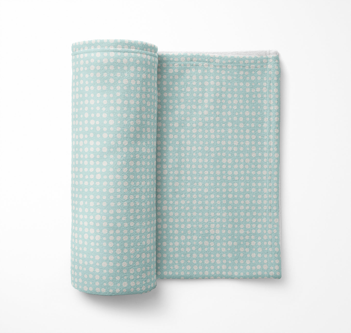 Assorted Dots Velveteen Fleece Blanket