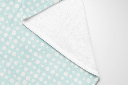 Assorted Dots Velveteen Fleece Blanket