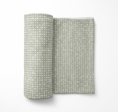 Assorted Dots Velveteen Fleece Blanket