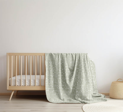 Assorted Dots Velveteen Fleece Blanket