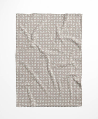 Assorted Dots Velveteen Fleece Blanket