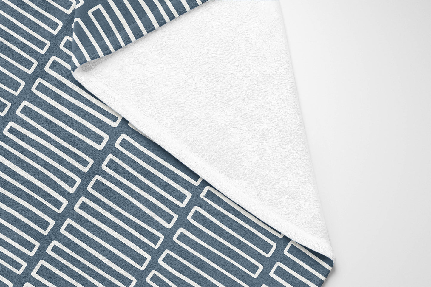 Block Maze Velveteen Fleece Blanket