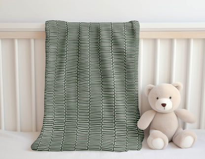 Block Maze Velveteen Fleece Blanket